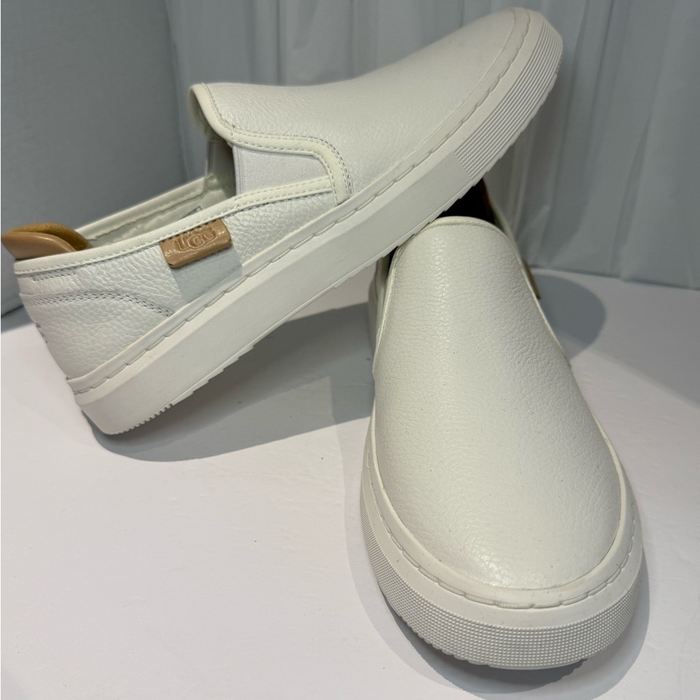 UGG Slip-On Leather Sneakers (NEW)